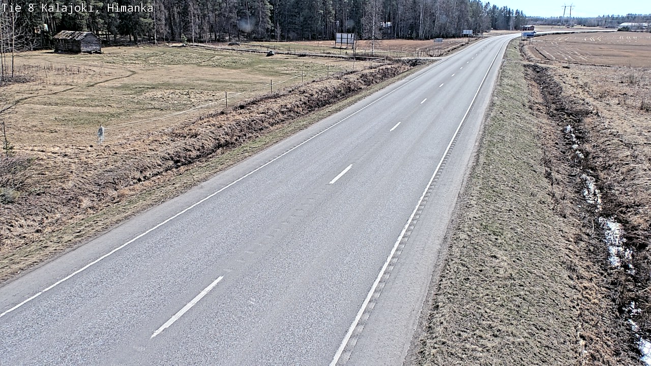 Kelikamerat Kuva Tie 8 Kalajoki, Himanka, Kalajoki, Pohjois-Pohjanmaa