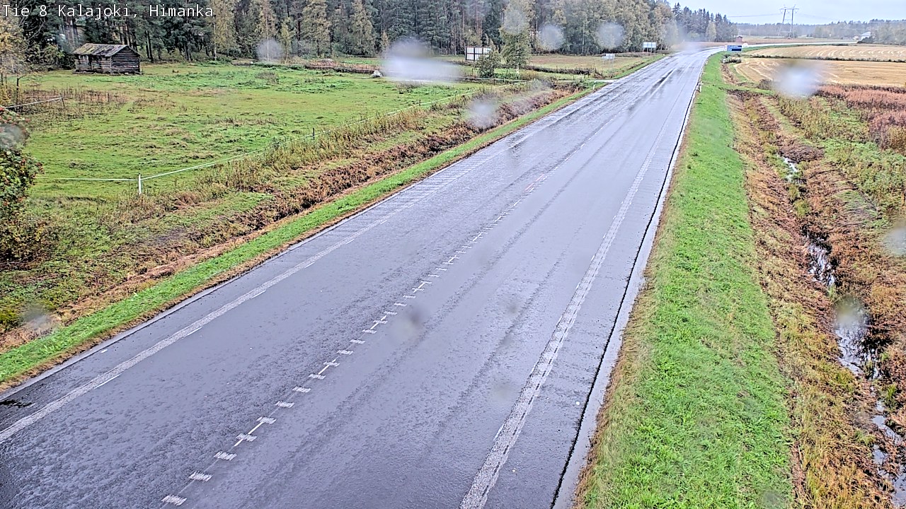 Weather Camera Image Road 8 Kalajoki, Himanka, Kalajoki, Pohjois-Pohjanmaa
