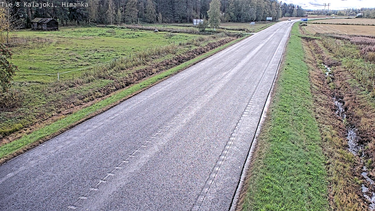 Weather Camera Image Road 8 Kalajoki, Himanka, Kalajoki, Pohjois-Pohjanmaa