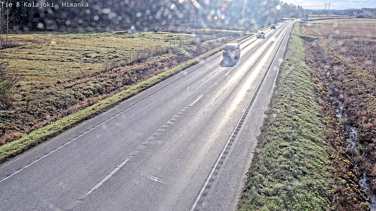Kelikamerat Kuva Tie 8 Kalajoki, Himanka, Kalajoki, Pohjois-Pohjanmaa