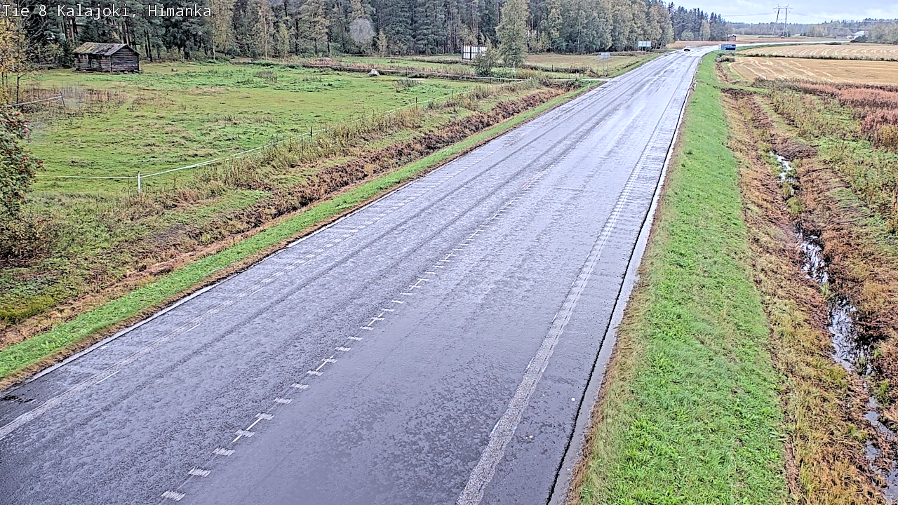 Weather Camera Image Road 8 Kalajoki, Himanka, Kalajoki, Pohjois-Pohjanmaa