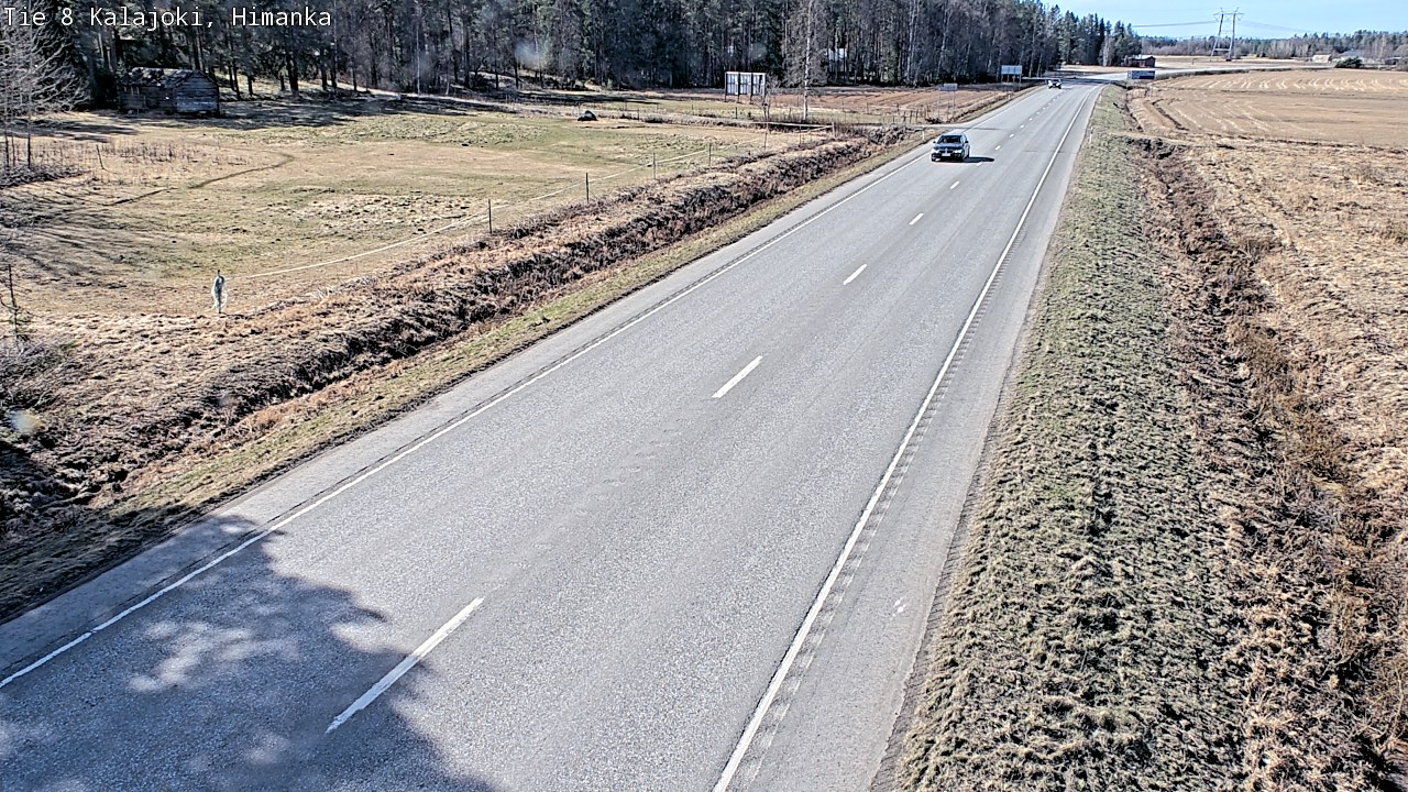 Kelikamerat Kuva Tie 8 Kalajoki, Himanka, Kalajoki, Pohjois-Pohjanmaa