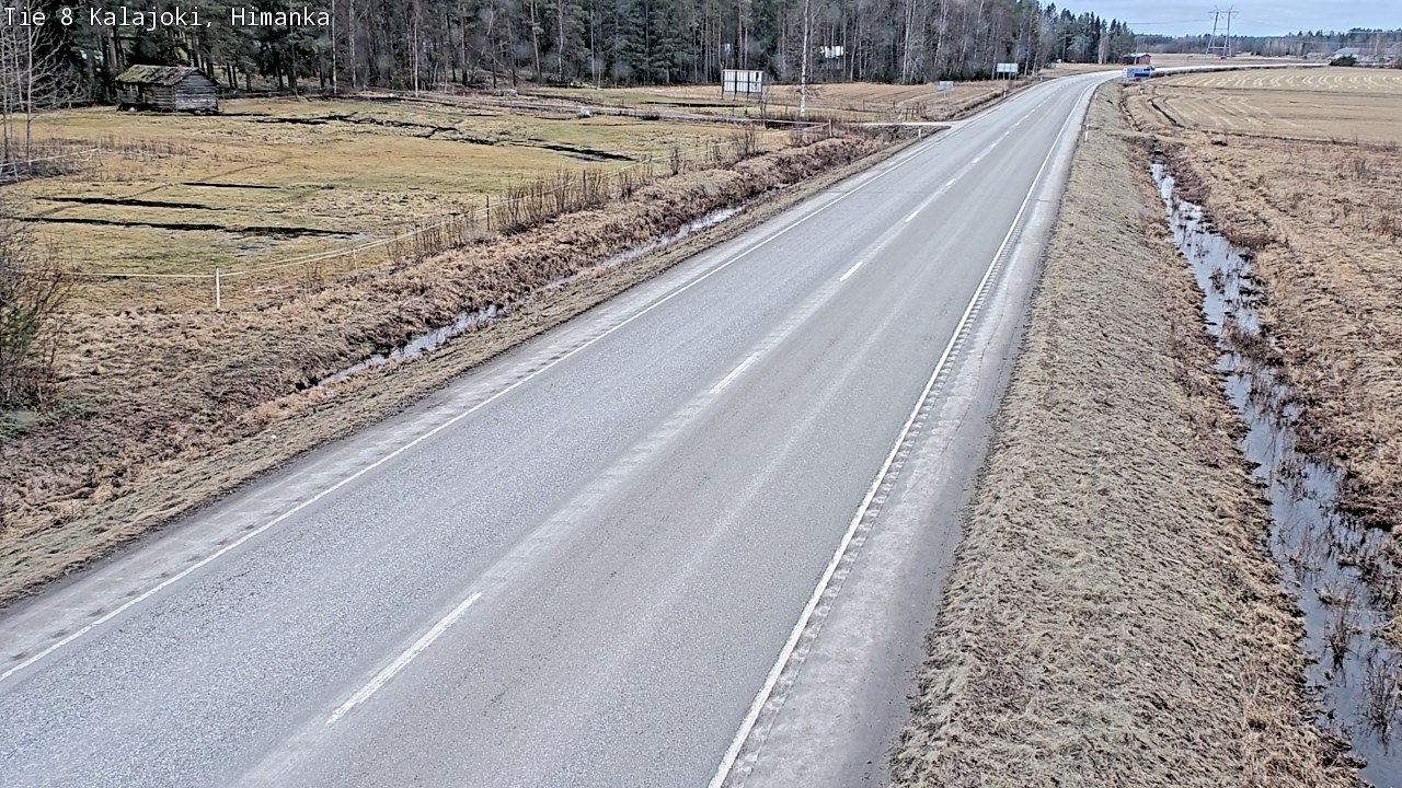 Weather Camera Image Väg 8 Kalajoki, Himango, Kalajoki, Pohjois-Pohjanmaa