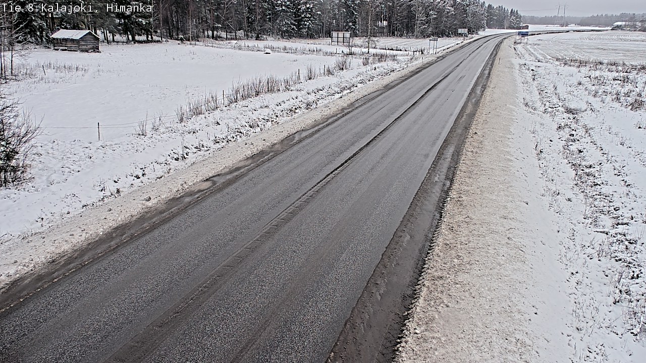 Weather Camera Image Väg 8 Kalajoki, Himango, Kalajoki, Pohjois-Pohjanmaa