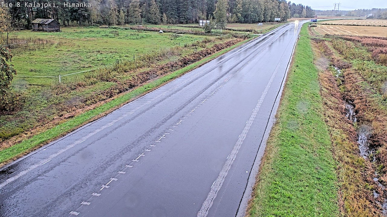 Weather Camera Image Road 8 Kalajoki, Himanka, Kalajoki, Pohjois-Pohjanmaa