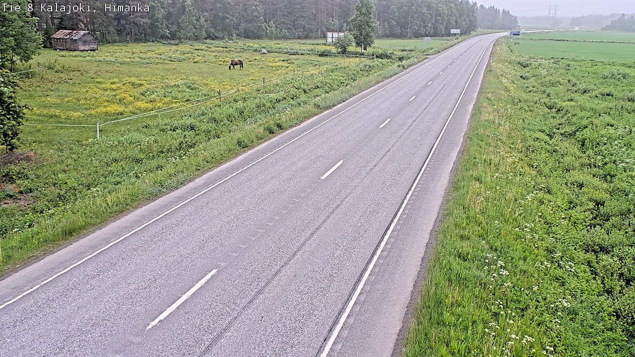 Kelikamerat Kuva Tie 8 Kalajoki, Himanka, Kalajoki, Pohjois-Pohjanmaa