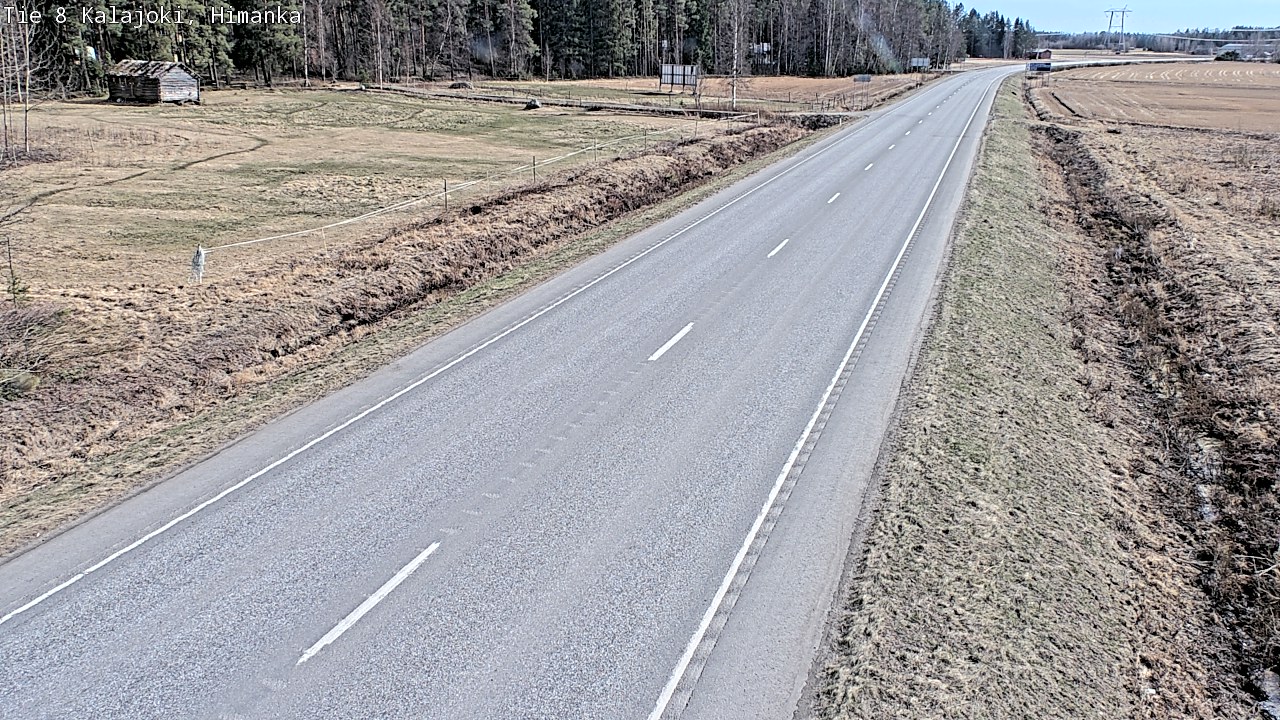 Kelikamerat Kuva Tie 8 Kalajoki, Himanka, Kalajoki, Pohjois-Pohjanmaa