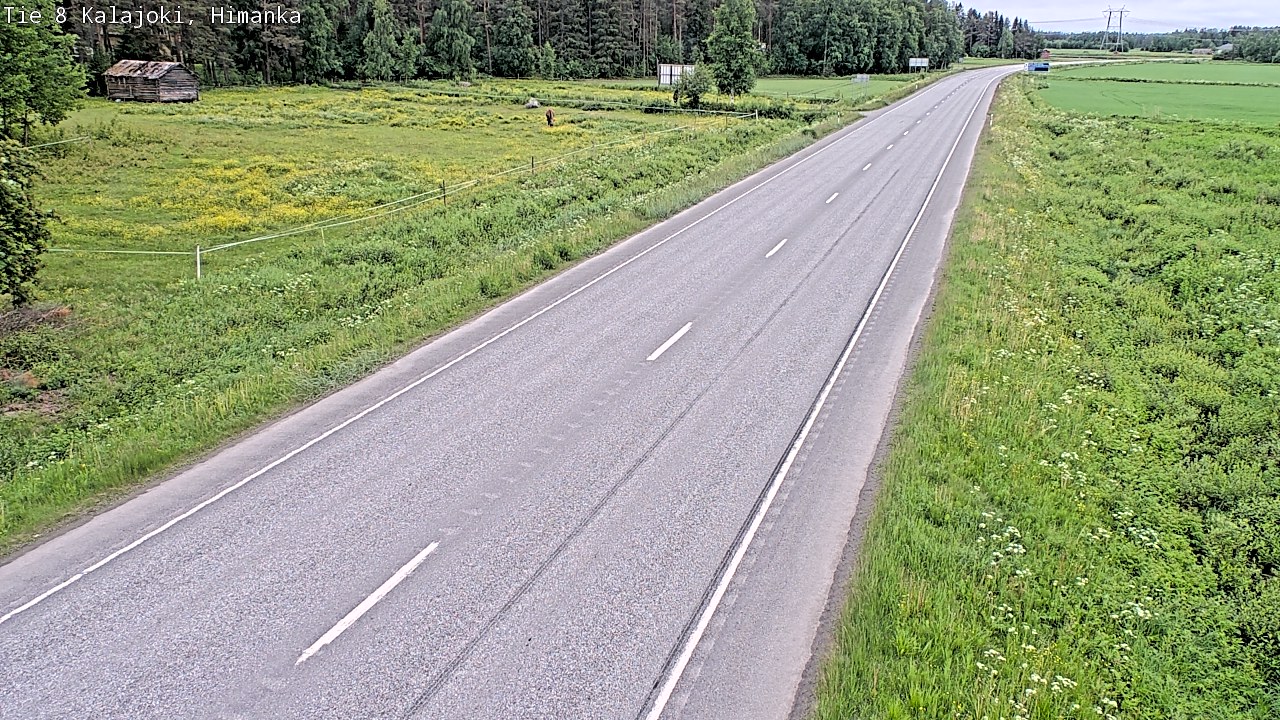 Kelikamerat Kuva Tie 8 Kalajoki, Himanka, Kalajoki, Pohjois-Pohjanmaa