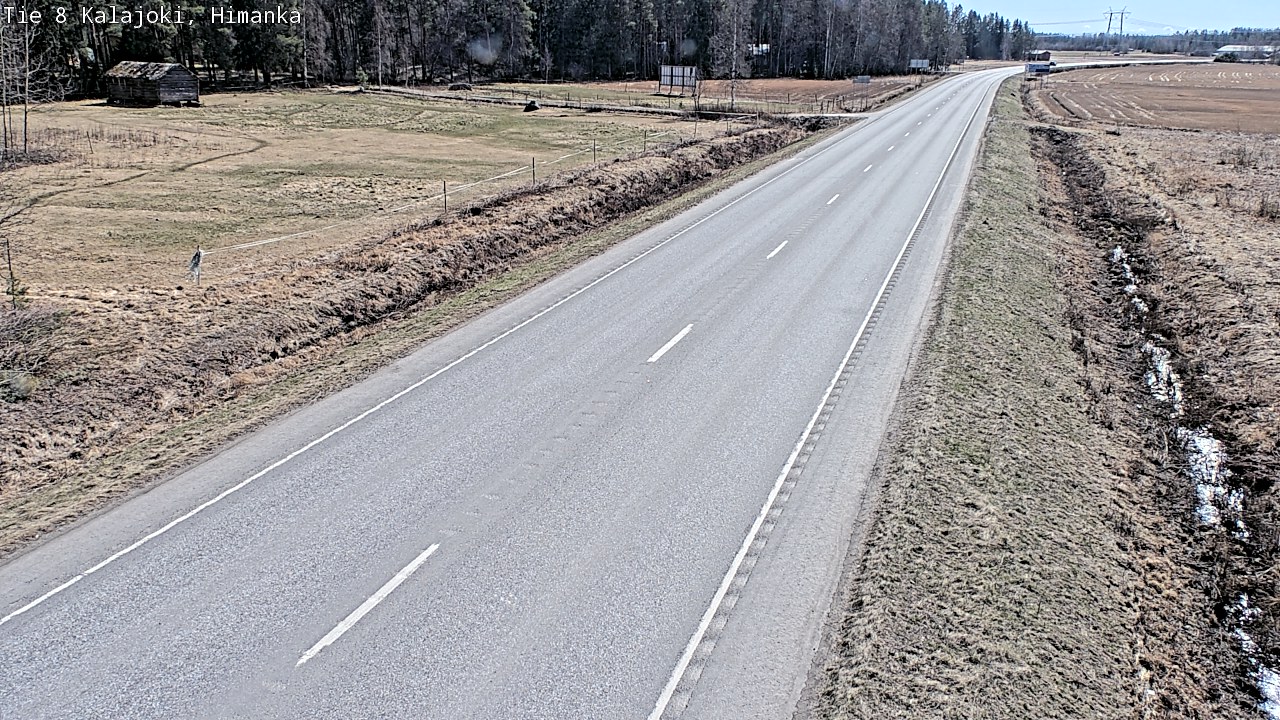 Kelikamerat Kuva Tie 8 Kalajoki, Himanka, Kalajoki, Pohjois-Pohjanmaa