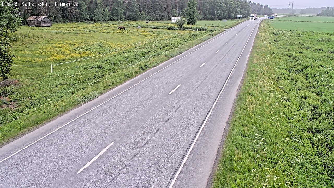 Kelikamerat Kuva Tie 8 Kalajoki, Himanka, Kalajoki, Pohjois-Pohjanmaa