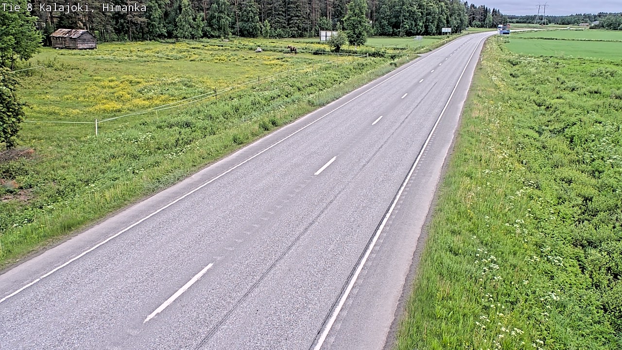 Kelikamerat Kuva Tie 8 Kalajoki, Himanka, Kalajoki, Pohjois-Pohjanmaa