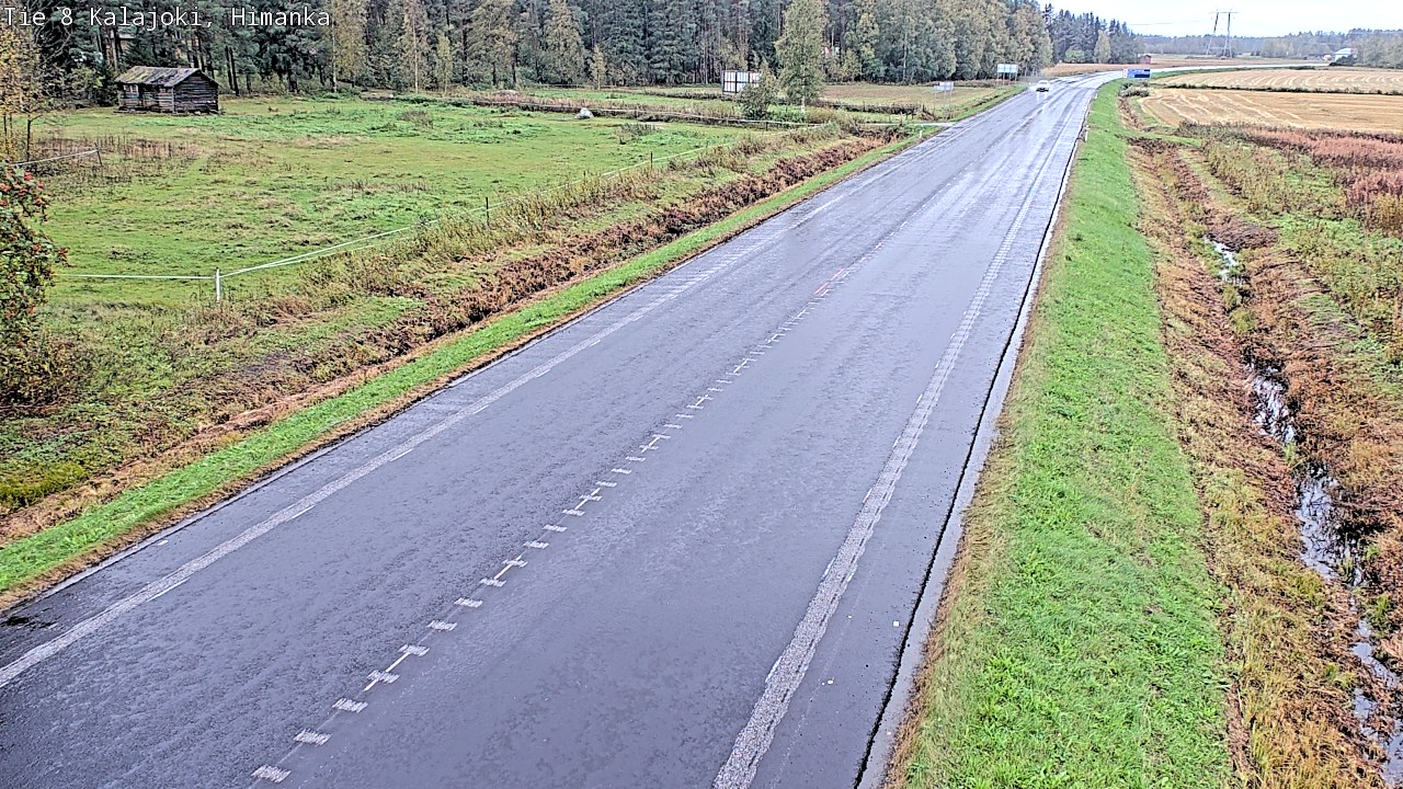 Weather Camera Image Road 8 Kalajoki, Himanka, Kalajoki, Pohjois-Pohjanmaa