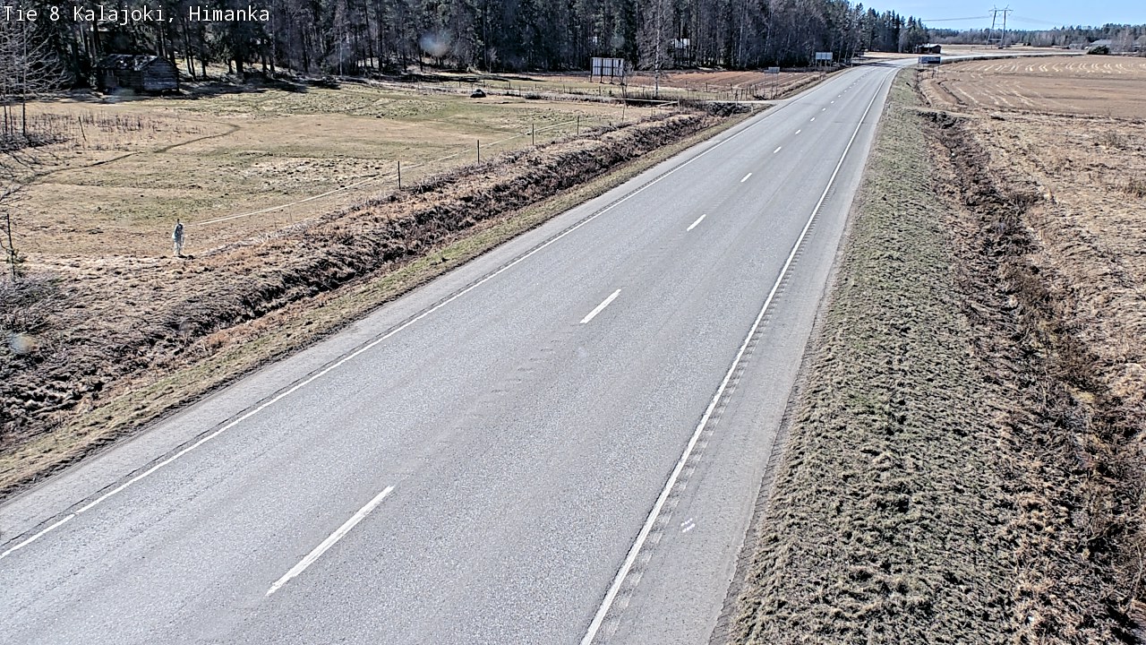 Kelikamerat Kuva Tie 8 Kalajoki, Himanka, Kalajoki, Pohjois-Pohjanmaa