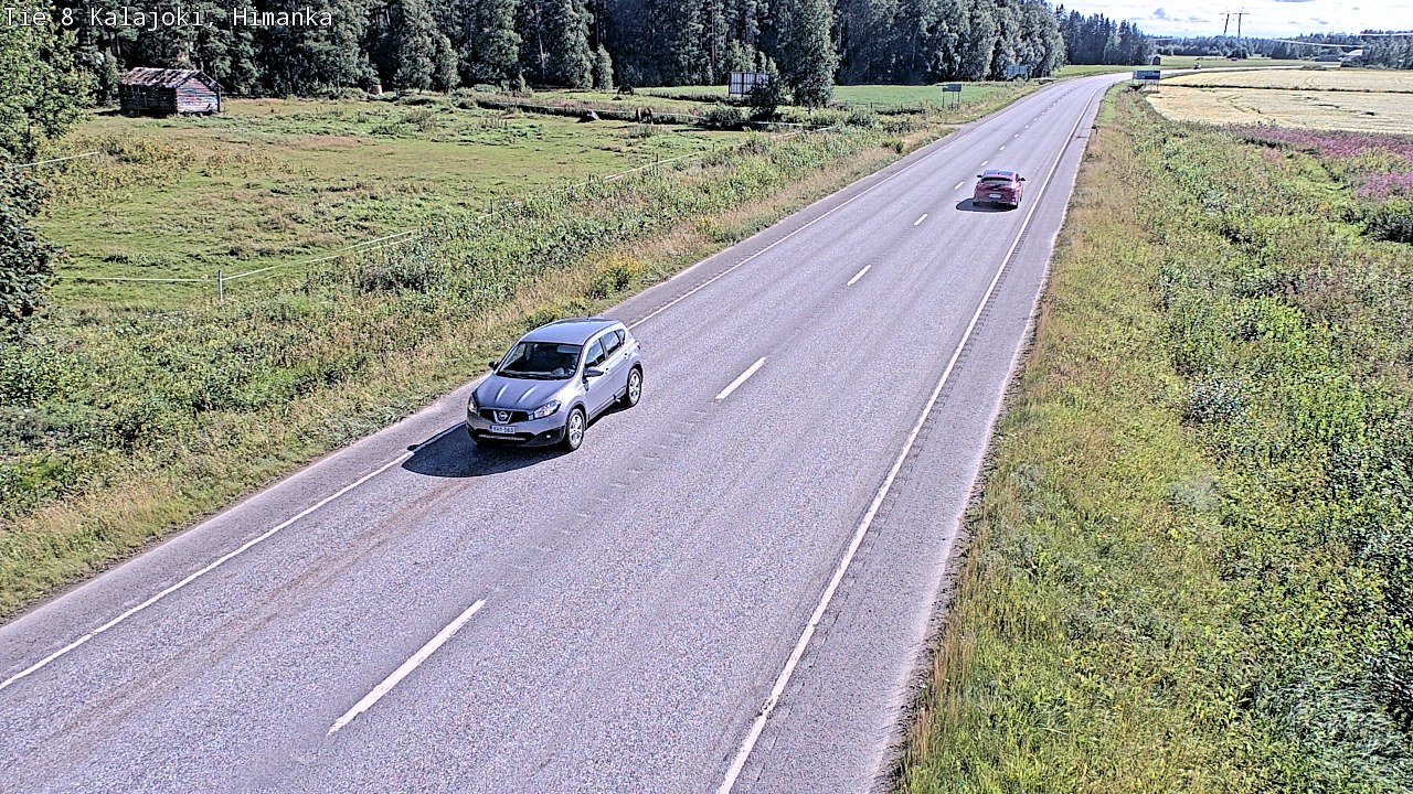 Weather Camera Image Road 8 Kalajoki, Himanka, Kalajoki, Pohjois-Pohjanmaa
