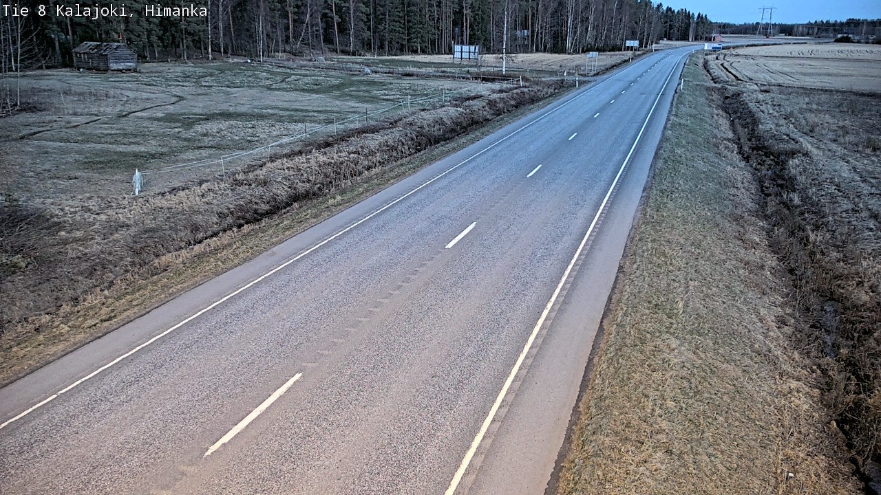 Weather Camera Image Väg 8 Kalajoki, Himango, Kalajoki, Pohjois-Pohjanmaa