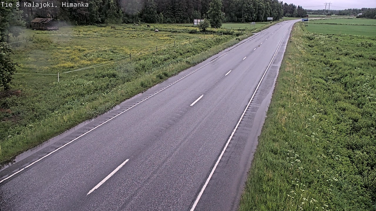 Kelikamerat Kuva Tie 8 Kalajoki, Himanka, Kalajoki, Pohjois-Pohjanmaa