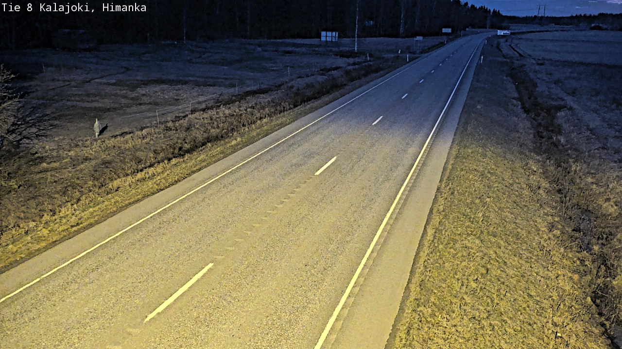Weather Camera Image Väg 8 Kalajoki, Himango, Kalajoki, Pohjois-Pohjanmaa