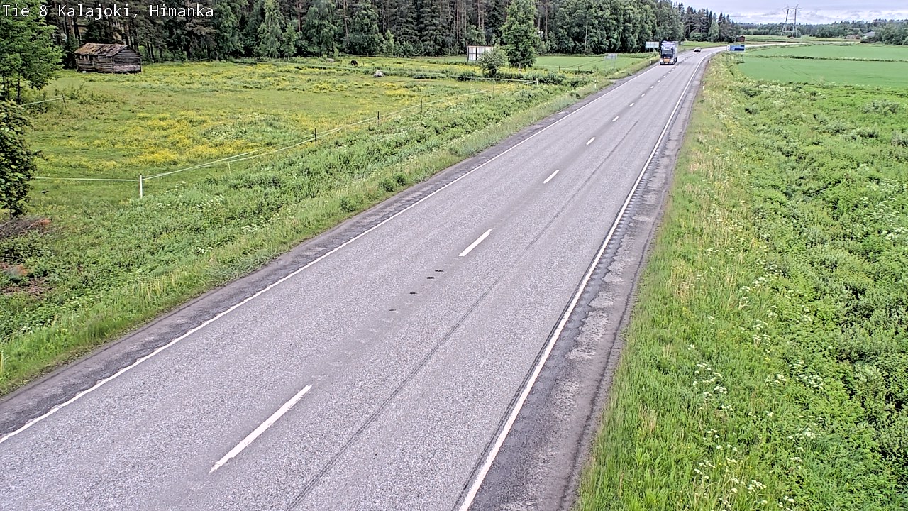 Weather Camera Image Väg 8 Kalajoki, Himango, Kalajoki, Pohjois-Pohjanmaa