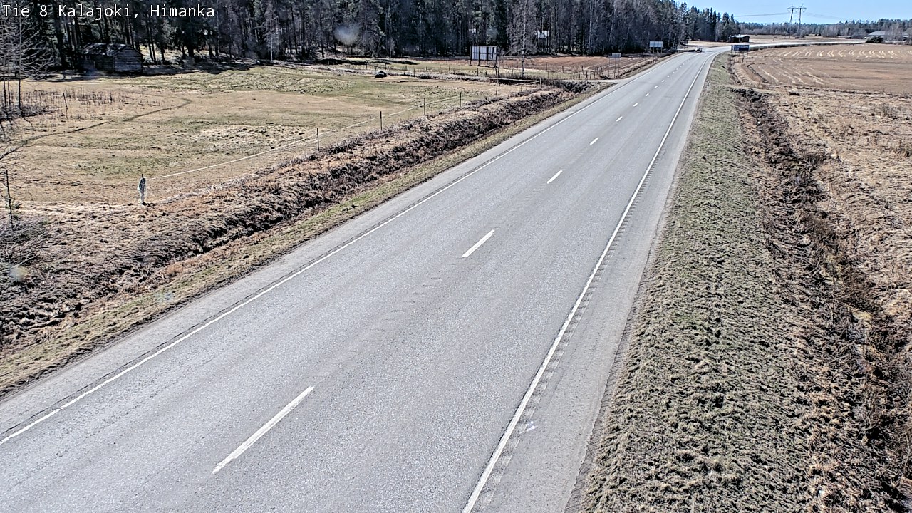 Kelikamerat Kuva Tie 8 Kalajoki, Himanka, Kalajoki, Pohjois-Pohjanmaa