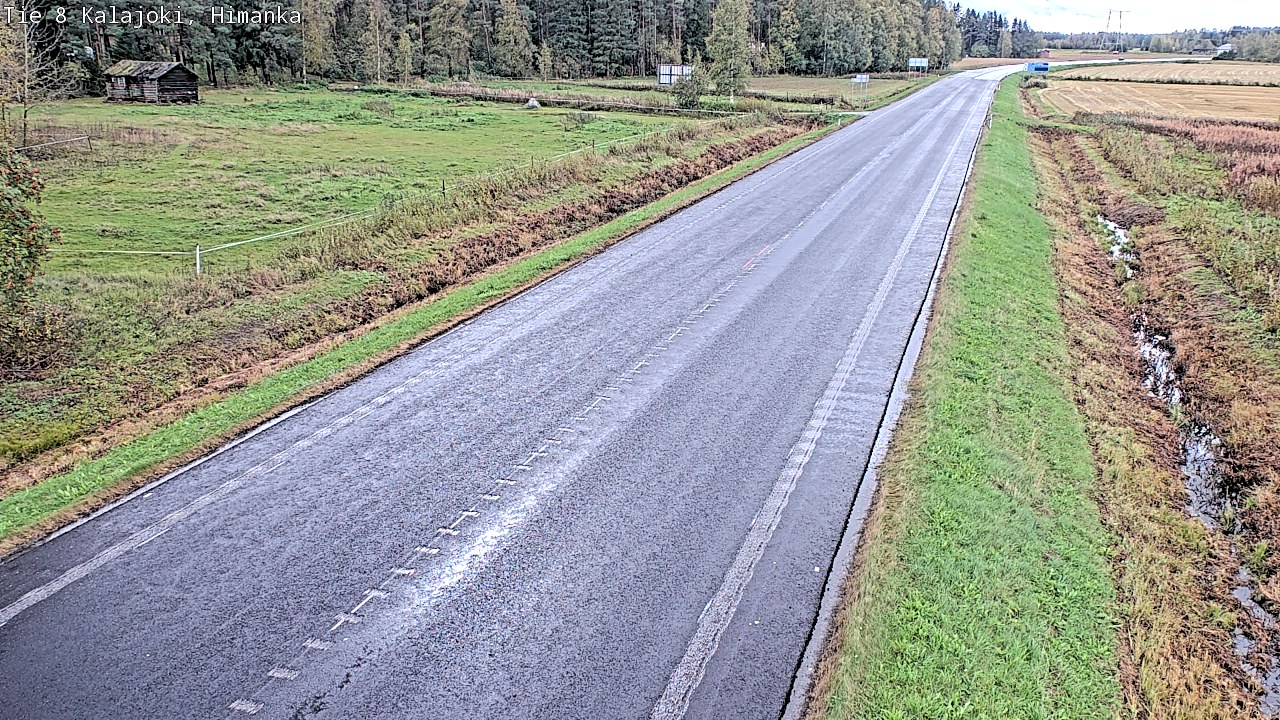 Weather Camera Image Road 8 Kalajoki, Himanka, Kalajoki, Pohjois-Pohjanmaa