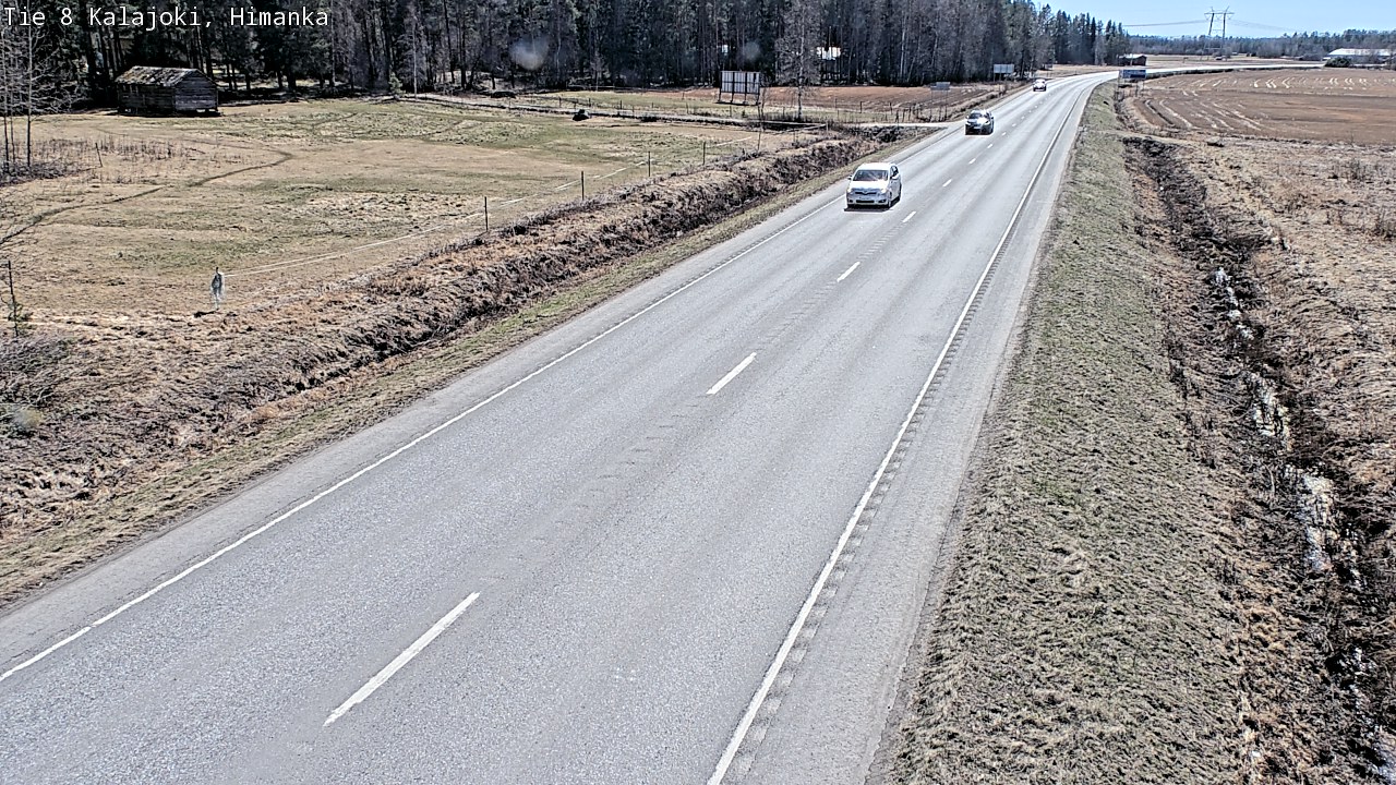 Kelikamerat Kuva Tie 8 Kalajoki, Himanka, Kalajoki, Pohjois-Pohjanmaa