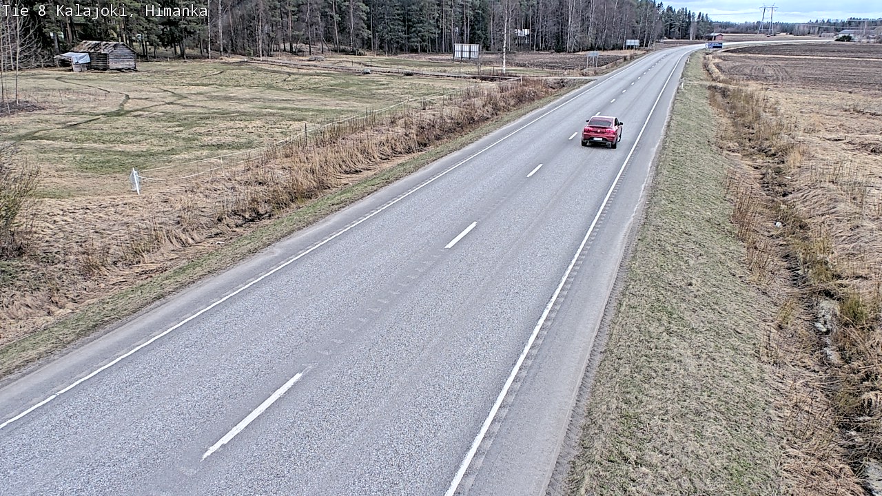 Weather Camera Image Väg 8 Kalajoki, Himango, Kalajoki, Pohjois-Pohjanmaa