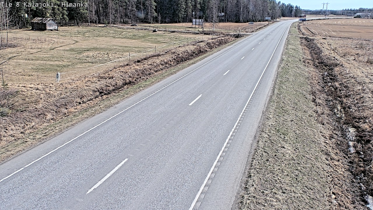 Kelikamerat Kuva Tie 8 Kalajoki, Himanka, Kalajoki, Pohjois-Pohjanmaa