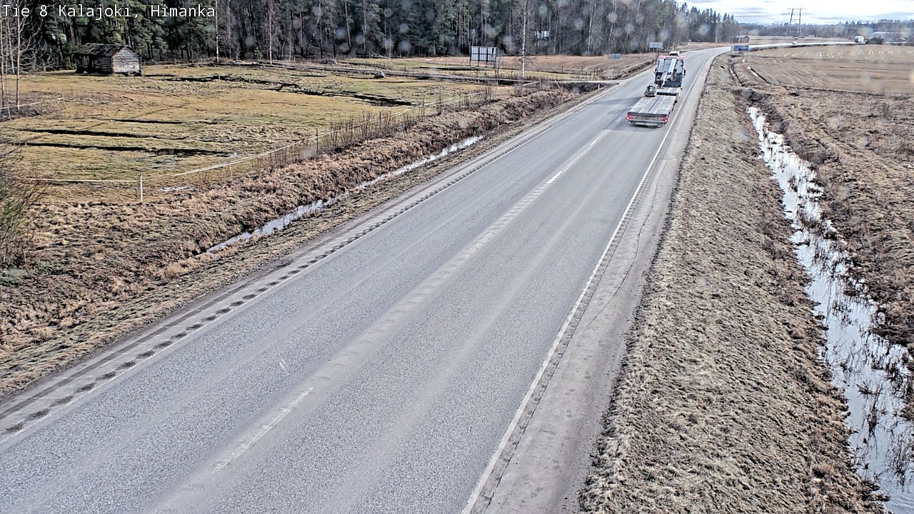 Kelikamerat Kuva Tie 8 Kalajoki, Himanka, Kalajoki, Pohjois-Pohjanmaa