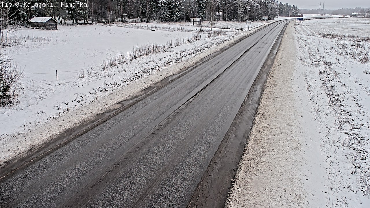Weather Camera Image Väg 8 Kalajoki, Himango, Kalajoki, Pohjois-Pohjanmaa