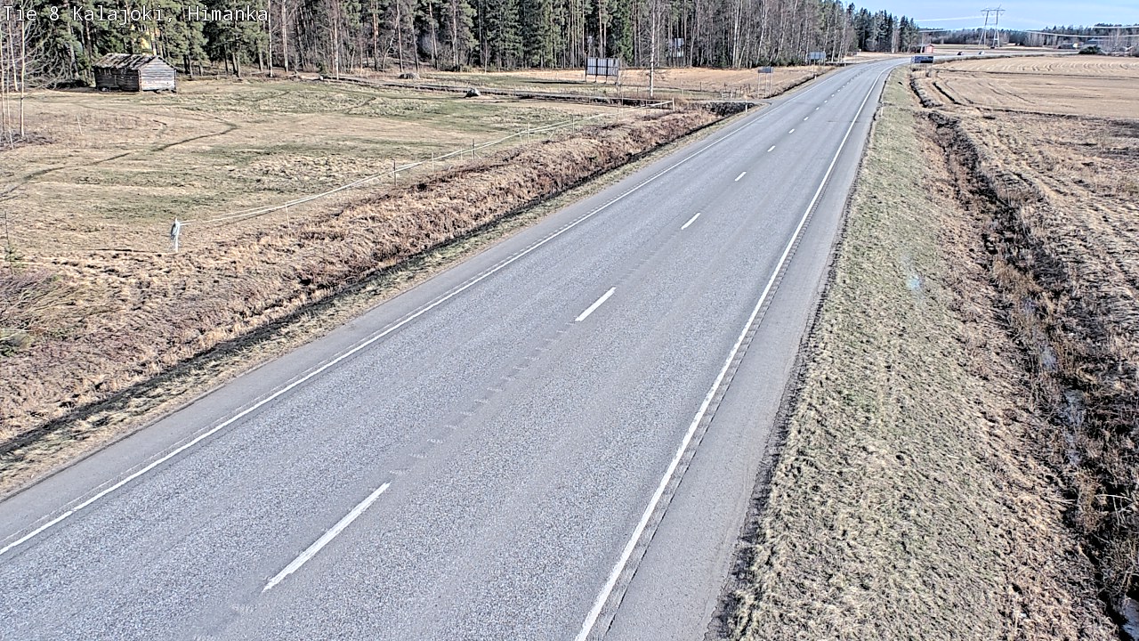 Kelikamerat Kuva Tie 8 Kalajoki, Himanka, Kalajoki, Pohjois-Pohjanmaa