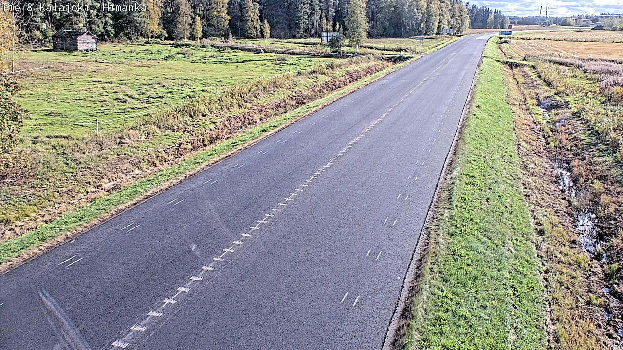 Kelikamerat Kuva Tie 8 Kalajoki, Himanka, Kalajoki, Pohjois-Pohjanmaa
