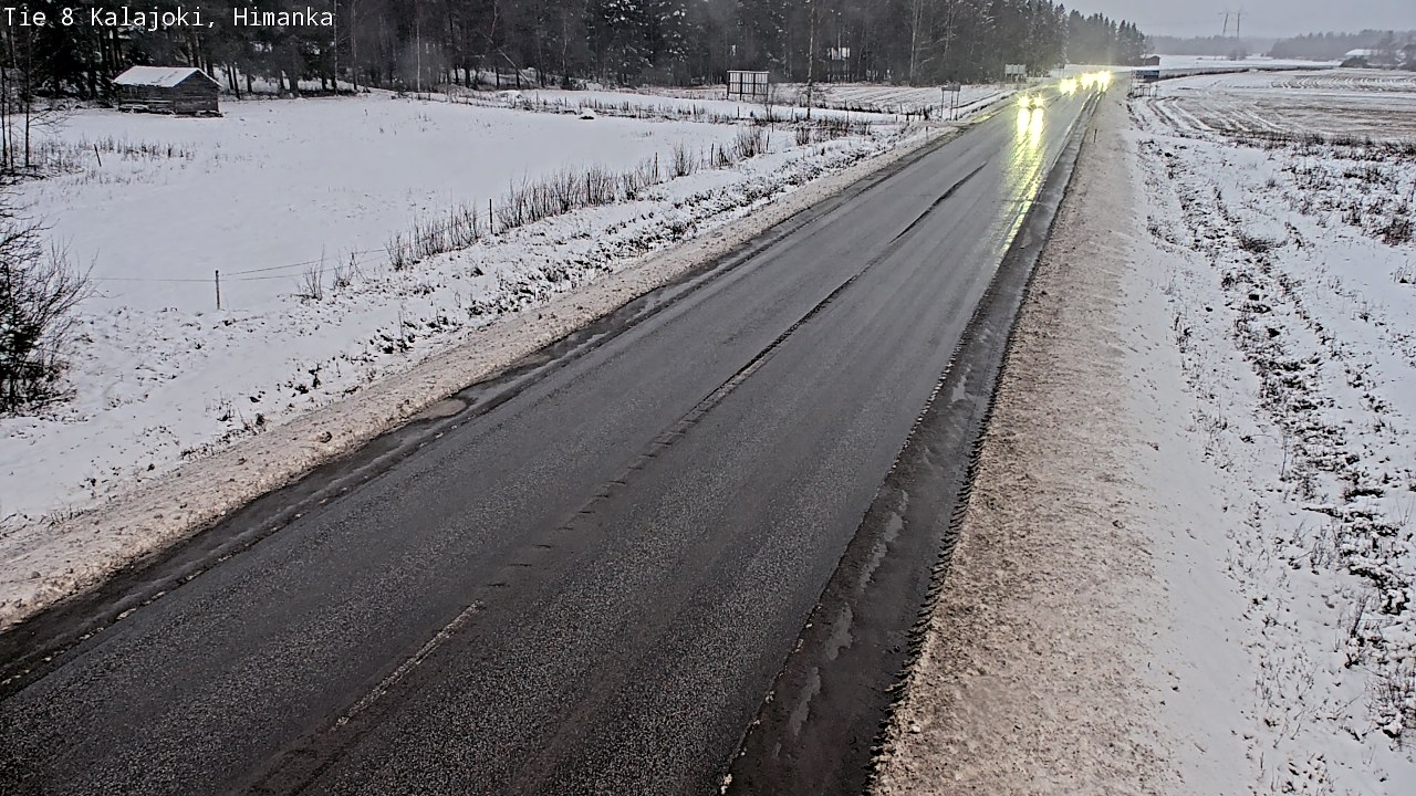Weather Camera Image Väg 8 Kalajoki, Himango, Kalajoki, Pohjois-Pohjanmaa