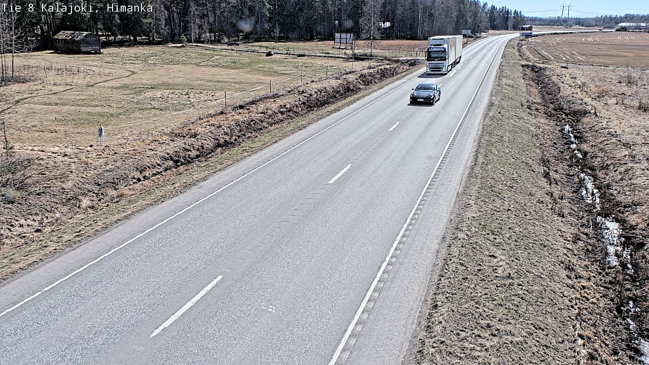 Kelikamerat Kuva Tie 8 Kalajoki, Himanka, Kalajoki, Pohjois-Pohjanmaa