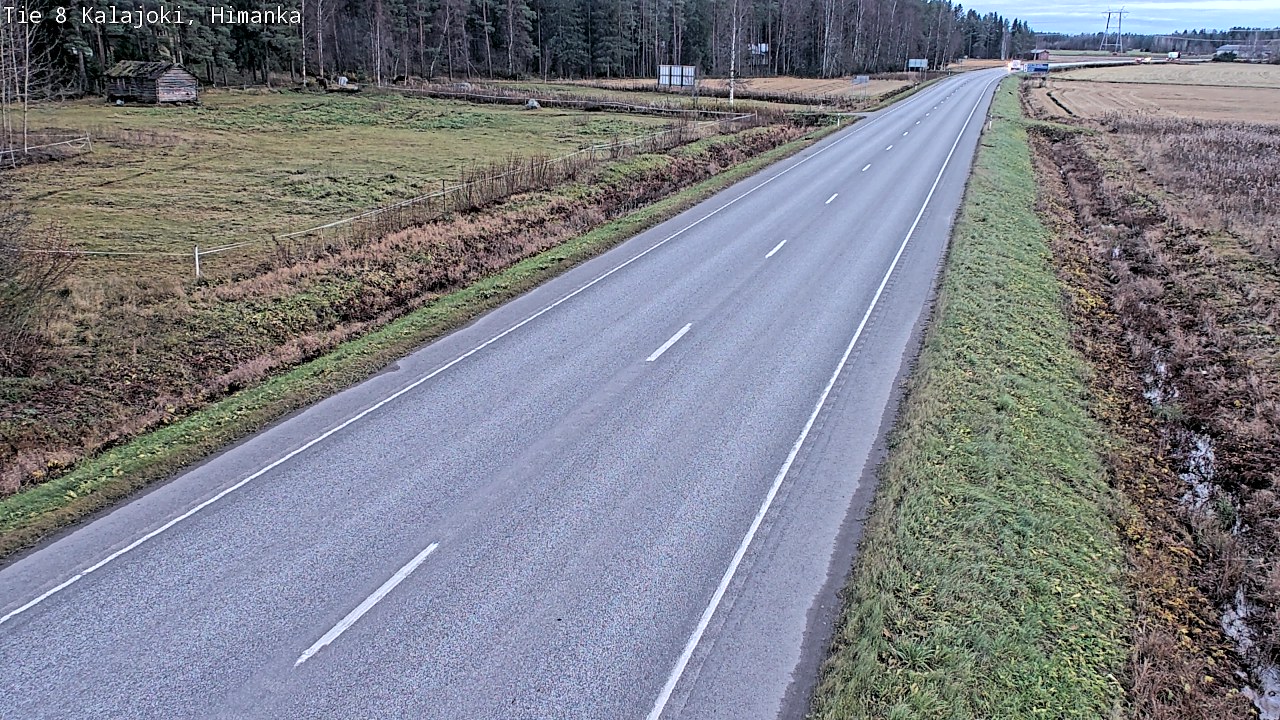 Kelikamerat Kuva Tie 8 Kalajoki, Himanka, Kalajoki, Pohjois-Pohjanmaa