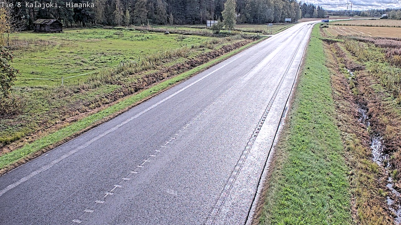 Weather Camera Image Road 8 Kalajoki, Himanka, Kalajoki, Pohjois-Pohjanmaa