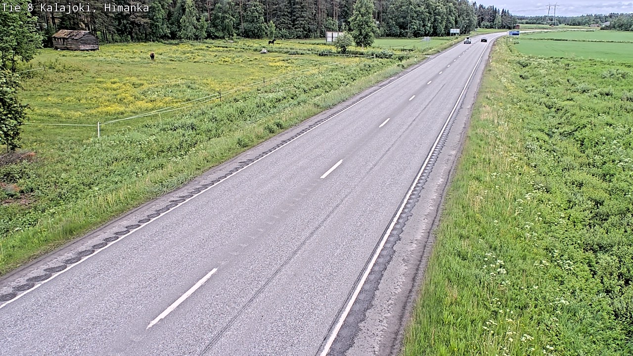 Kelikamerat Kuva Tie 8 Kalajoki, Himanka, Kalajoki, Pohjois-Pohjanmaa