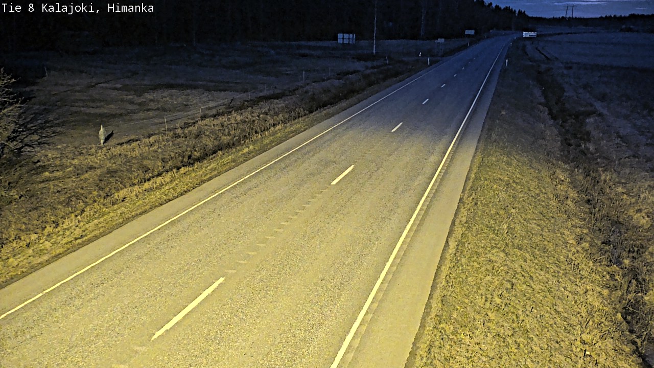 Weather Camera Image Väg 8 Kalajoki, Himango, Kalajoki, Pohjois-Pohjanmaa