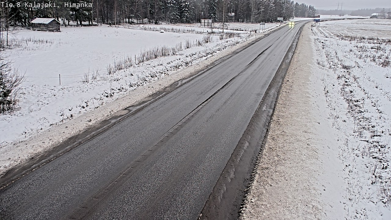 Weather Camera Image Väg 8 Kalajoki, Himango, Kalajoki, Pohjois-Pohjanmaa