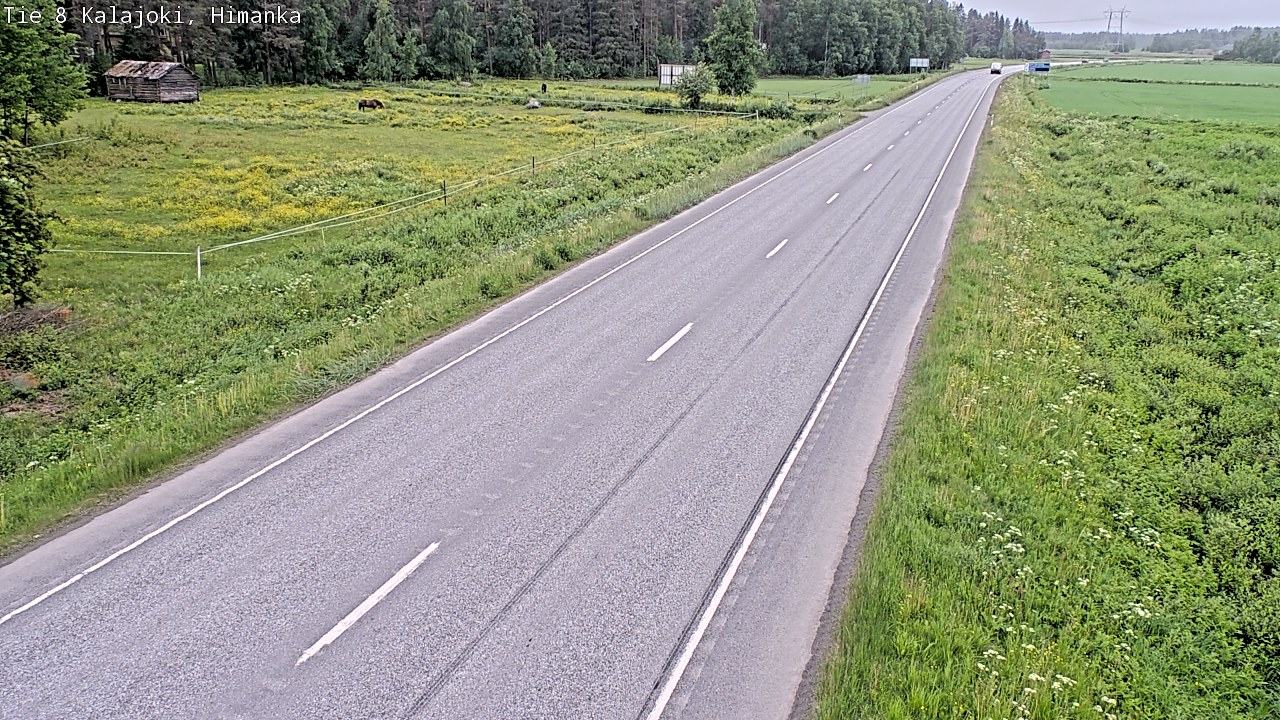 Kelikamerat Kuva Tie 8 Kalajoki, Himanka, Kalajoki, Pohjois-Pohjanmaa