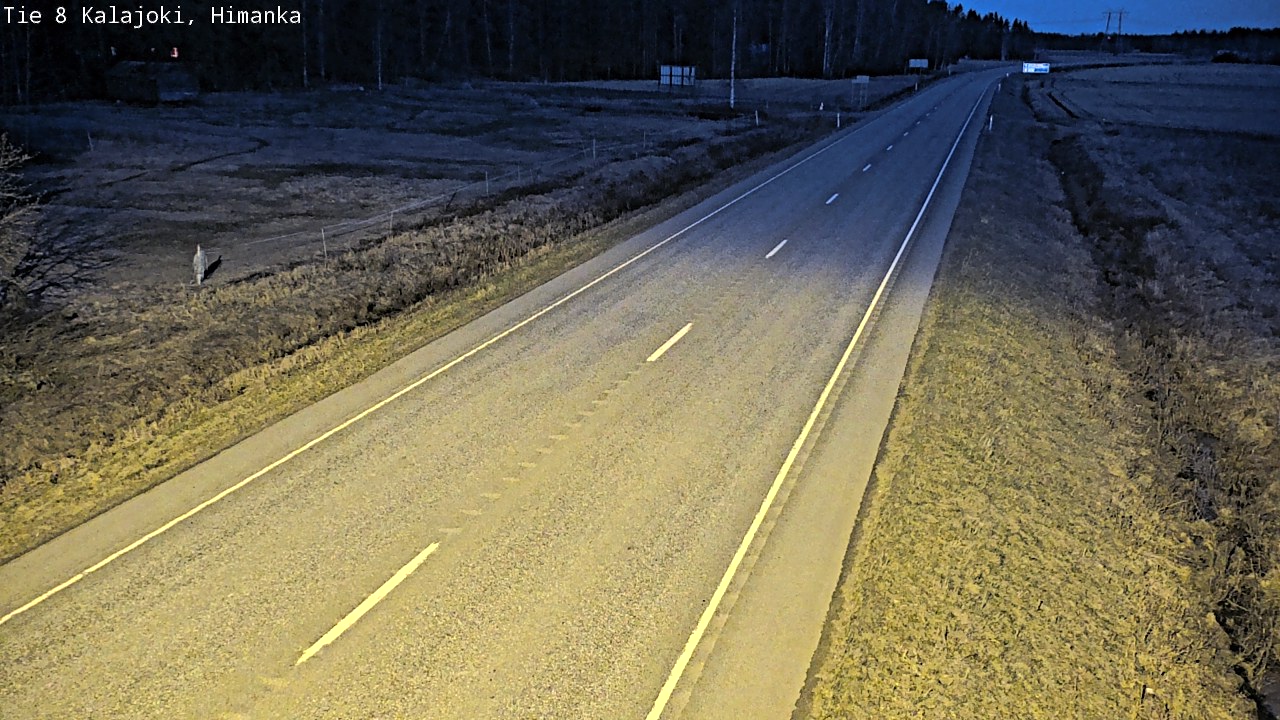 Kelikamerat Kuva Tie 8 Kalajoki, Himanka, Kalajoki, Pohjois-Pohjanmaa