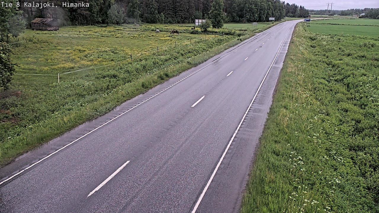Kelikamerat Kuva Tie 8 Kalajoki, Himanka, Kalajoki, Pohjois-Pohjanmaa