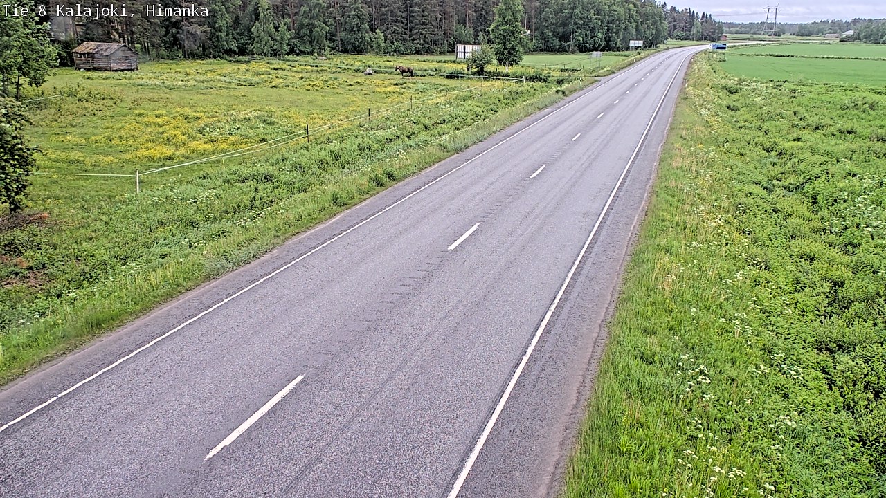 Kelikamerat Kuva Tie 8 Kalajoki, Himanka, Kalajoki, Pohjois-Pohjanmaa