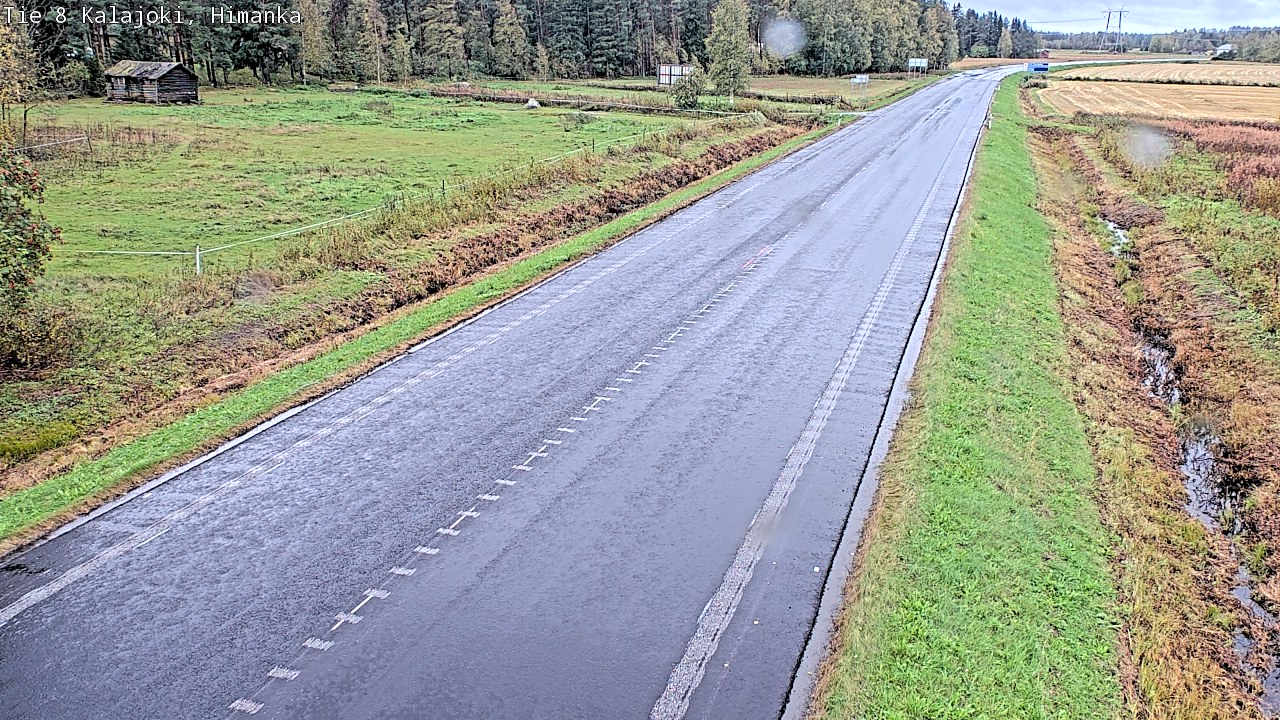 Weather Camera Image Road 8 Kalajoki, Himanka, Kalajoki, Pohjois-Pohjanmaa