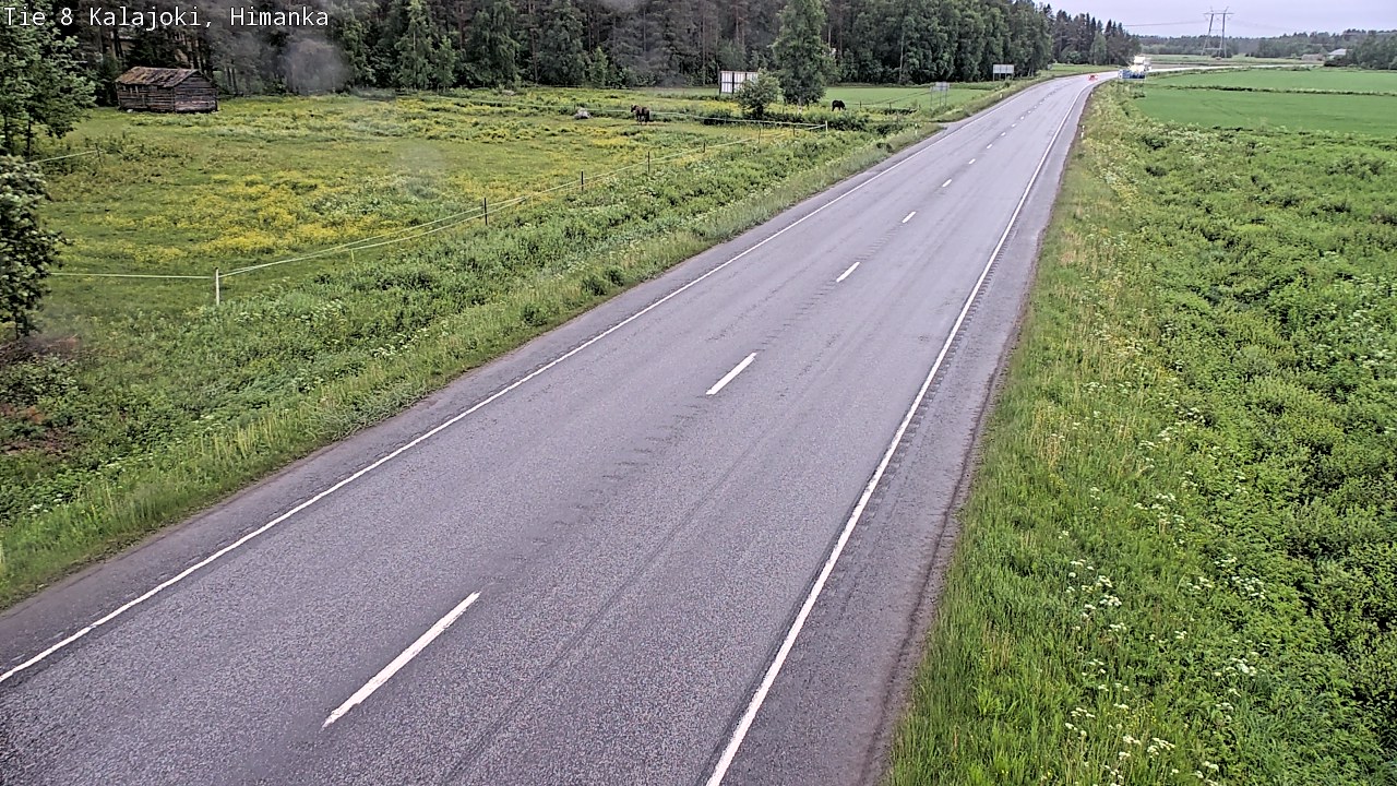 Kelikamerat Kuva Tie 8 Kalajoki, Himanka, Kalajoki, Pohjois-Pohjanmaa