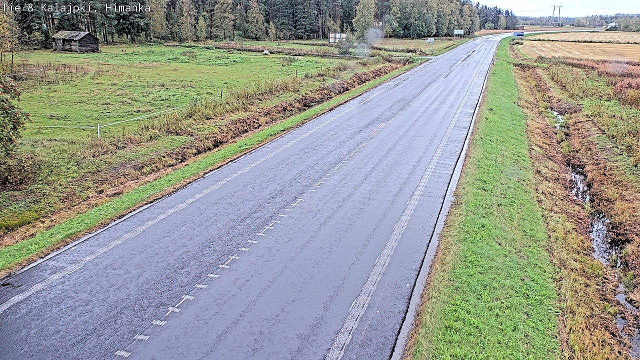 Weather Camera Image Road 8 Kalajoki, Himanka, Kalajoki, Pohjois-Pohjanmaa