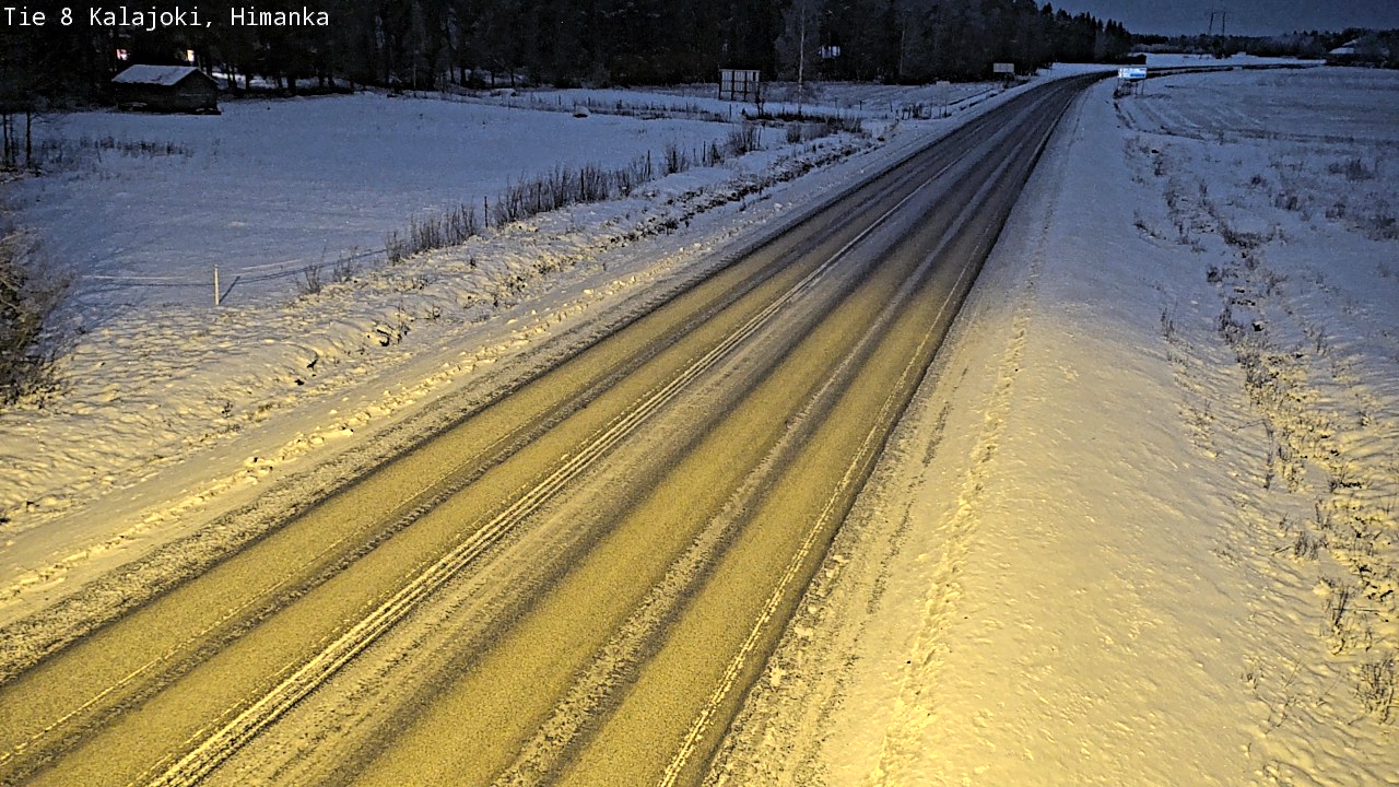 Weather Camera Image Väg 8 Kalajoki, Himango, Kalajoki, Pohjois-Pohjanmaa