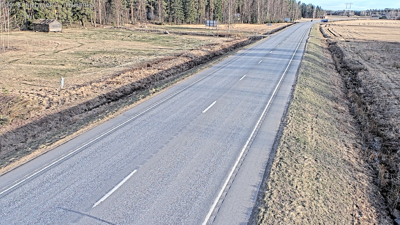 Kelikamerat Kuva Tie 8 Kalajoki, Himanka, Kalajoki, Pohjois-Pohjanmaa