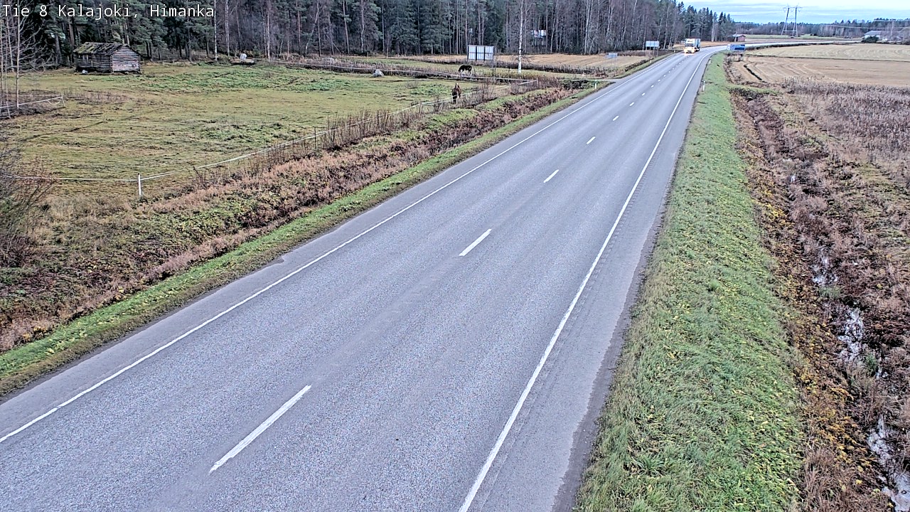 Kelikamerat Kuva Tie 8 Kalajoki, Himanka, Kalajoki, Pohjois-Pohjanmaa