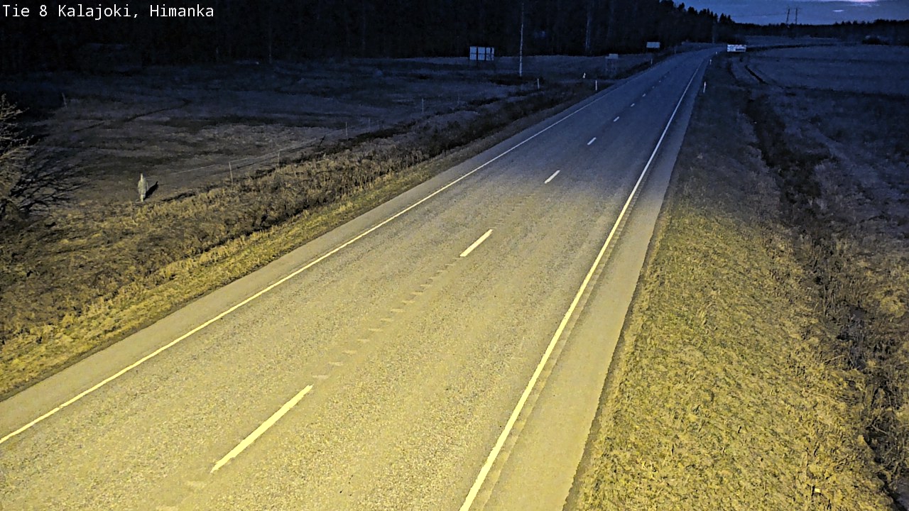 Weather Camera Image Väg 8 Kalajoki, Himango, Kalajoki, Pohjois-Pohjanmaa