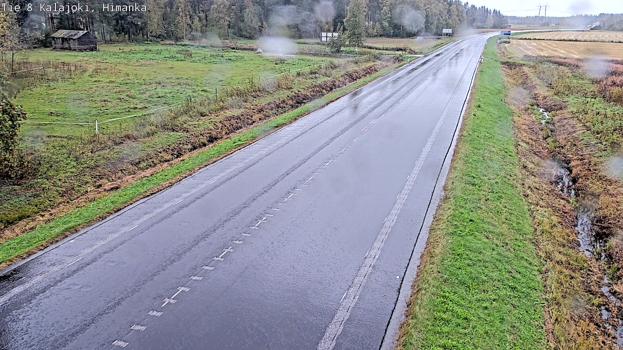 Weather Camera Image Road 8 Kalajoki, Himanka, Kalajoki, Pohjois-Pohjanmaa